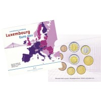 Luxembourg 2011 Euro coins BU Set with commemorative coin