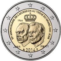 Luxembourg 2014 50th anniversary of the accession to the throne of the Grand-Duke Jean