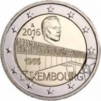 Luxembourg 2016 50th ANNIVERSARY OF THE INAUGURATION OF THE BRIDGE GRAND DUCHESS CHARLOTTE