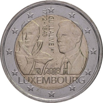 Luxembourg 2018 175th anniversary of the death of Grand Duke Guillaume I