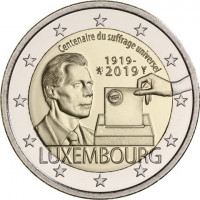 Luxembourg 2019 Centennial of universal suffrage