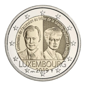 Luxembourg 2019 Accession to the Throne Charlotte