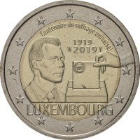 Luxembourg 2019 Centennial of universal suffrage