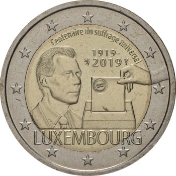 Luxembourg 2019 Centennial of universal suffrage