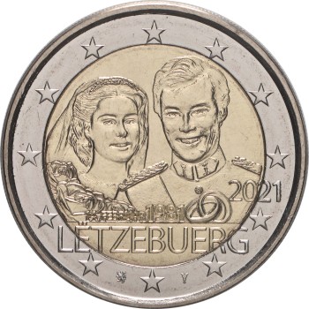 Luxembourg 2021 40th anniversary of the marriage of Grand Duke Henri