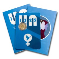 Malta 2022 Peace and security - Women coin card 