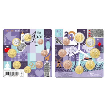 Netherlands 2024 Euro coins set Weather