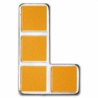 Niue 2023 L-Tetrimino Block (Orange) 1 oz Silver