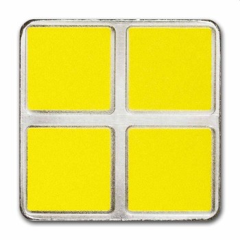 Niue 2023 O-Tetrimino Block (Yellow) 1 oz Silver