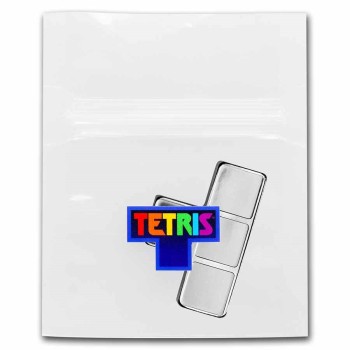 Niue 2023 Tetris™ 1 oz Silver T-Tetrimino Block