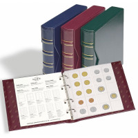 Leuchtturm ringbinder NUMIS classic design incl. slipcase without NUMIS sheets
