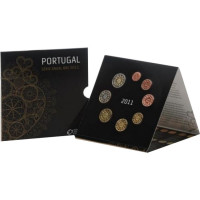 Portugal 2011 Euro coins BU set