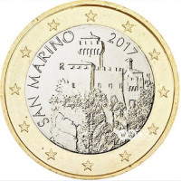 San Marino 2017 1 euro