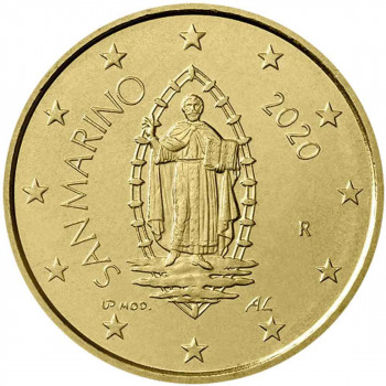 San Marino 2020 50 cent regular coin