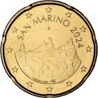 San Marino 2024 20 cent regular coin