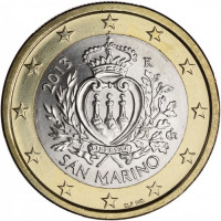 San Marino 2013 1 euro