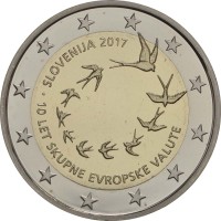 Slovenia 2017 10th anniversary of the introduction of the euro in Slovenia