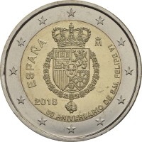 Spain 2018 50th anniversary of the birth of Felipe VI