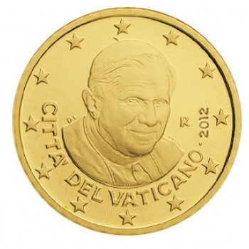Vatican city 2012 50 cent