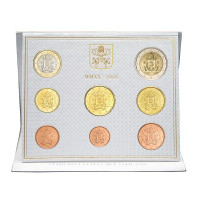 Vatican City 2020 Euro coin BU set