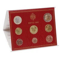 Vatican City 2008 Euro coin BU Set Pope Benedict XVI