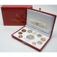 Vatican City 2008 Euro coin PROOF Set Pope Benedict XVI