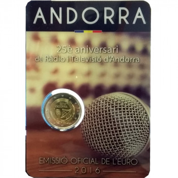 Andorra 2016 25th anniversary of the Radio and Television of Andorra