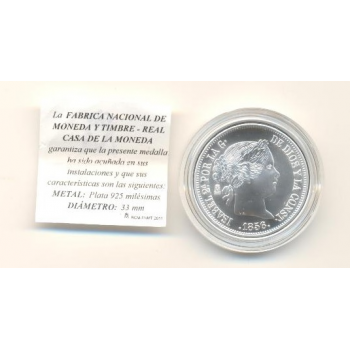 Spain 1856 20 reales 