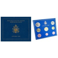 Vatican City 2002 Euro coin BU Set Pope John Paul II