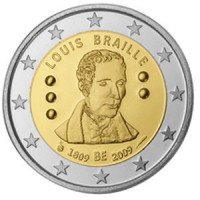 Belgium 2009 200th anniversary of Louis Braille’s birth