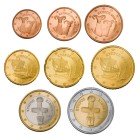 Cyprus 2013 Euro coins UNC set