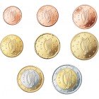 Ireland 2006 Euro coins UNC Set