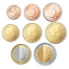 Luxembourg 2013 Euro coins UNC Set