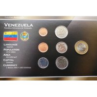 Venezuela 2007 year blister coin set